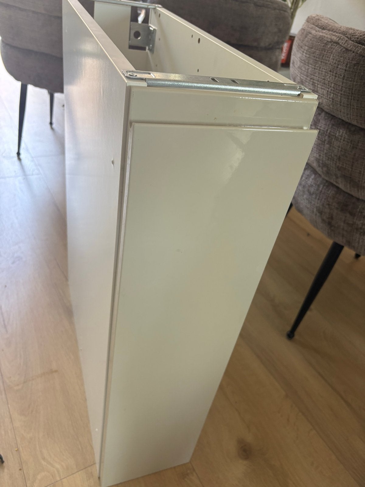 Voxtorp beige hoogglans ladefront/kastje voor keuken, Ophalen of Verzenden, Gebruikt