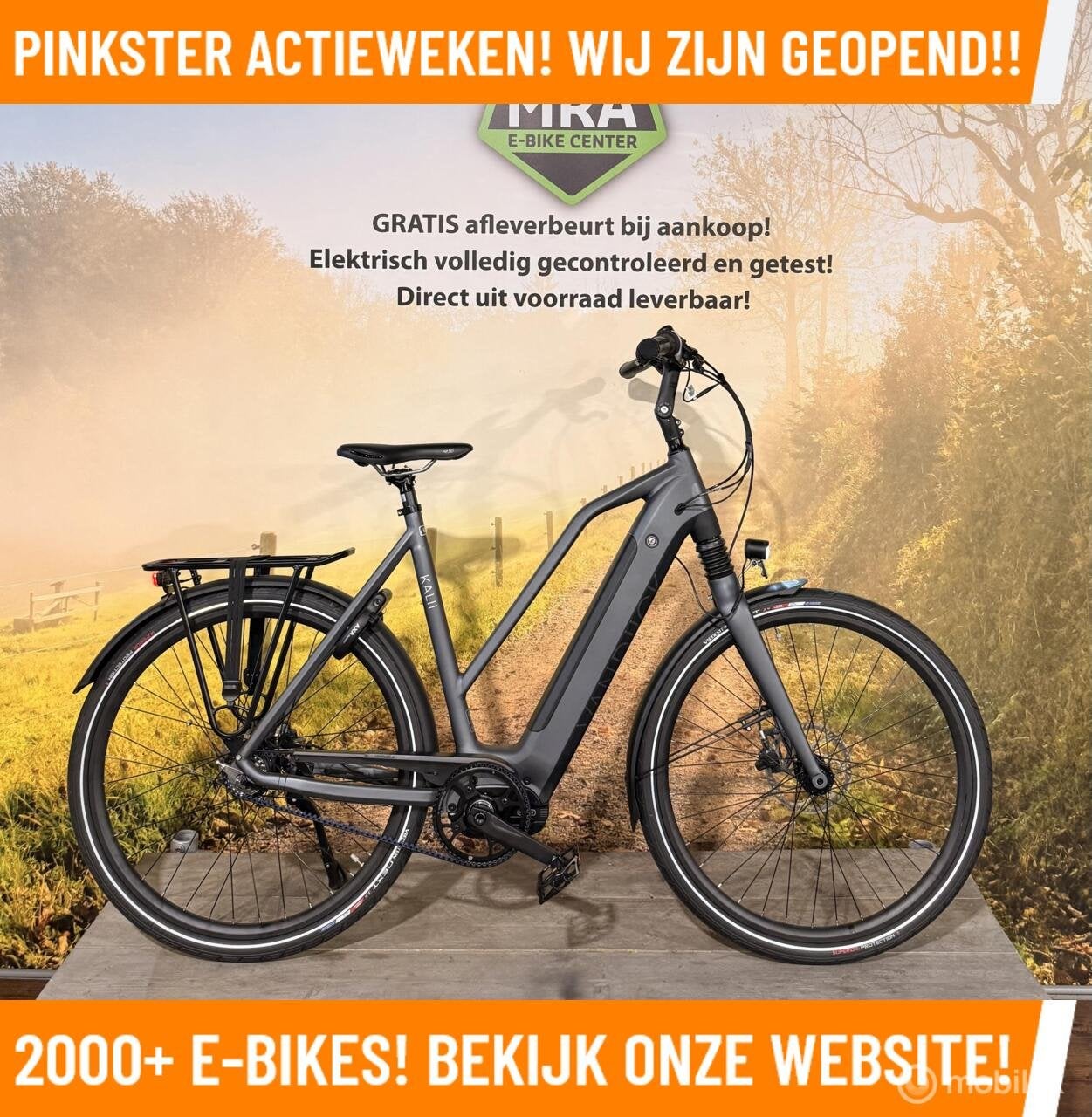 Van Dijck Kalli Elektrische fiets met Bafang midden motor!, 55 tot 59 cm, Nieuw, Overige merken