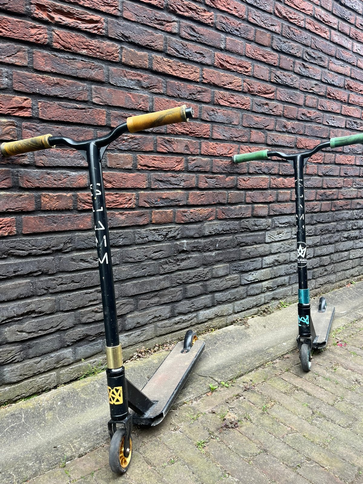 Slamm stuntsteps, Fietsen en Brommers, Steps, Ophalen, Gebruikt, Gewone step