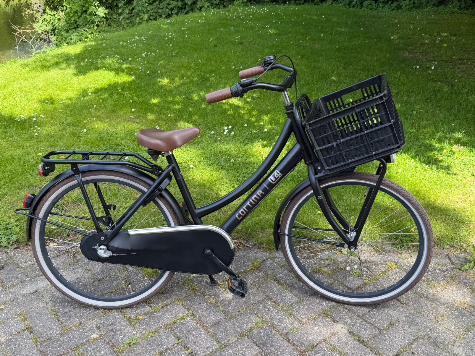 Cortina u4 24inch fiets, Ophalen, Terugtraprem, 24 inch, Handrem