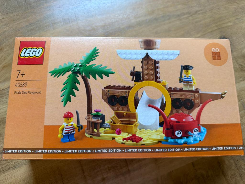 LEGO 40589 Piratenschip Speeltuin Limited Edition, Ophalen of Verzenden, Nieuw, Overige merken