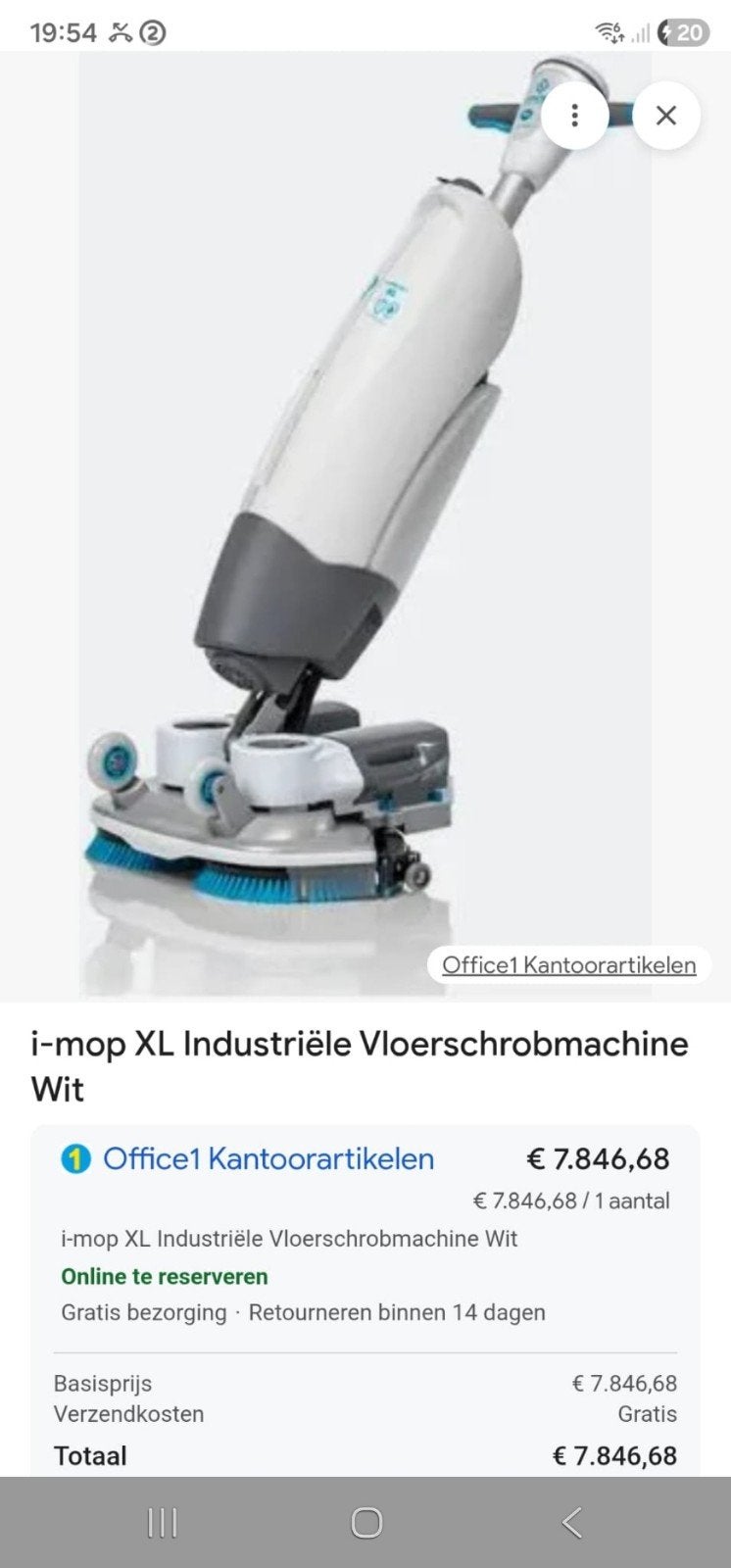 imop kuismachine, Huis en Inrichting, Ophalen