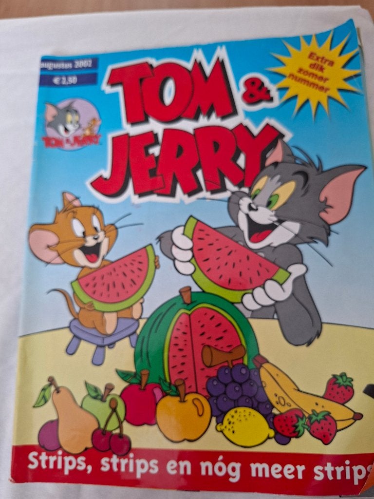 Tom & Jerry augustus 2002, Eén stripboek, Ophalen of Verzenden