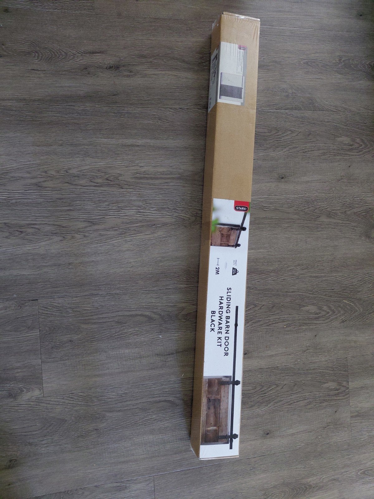 Nieuwe Schuifdeur Set 2 Meter - Zwart Stalen Barn Door Kit, Ophalen, Binnendeur, Nieuw, Schuifdeur