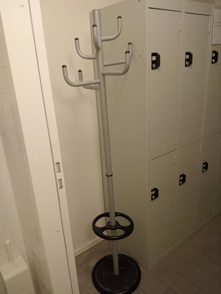 Kapstok grijs aluminium, Huis en Inrichting, Woonaccessoires | Kapstokken, Ophalen of Verzenden, Metaal, Wandkapstok, Minder dan 100 cm