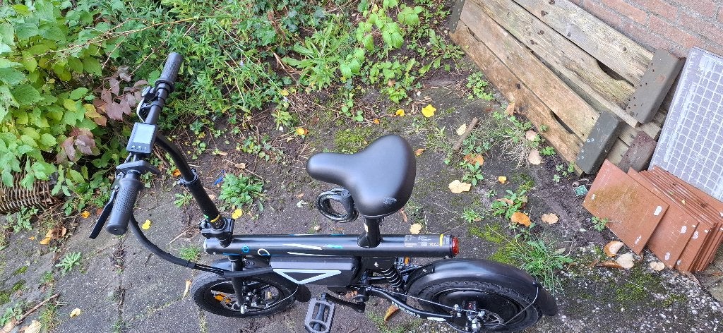 Iscooter EB1S elektrische vouwfiets, Fietsen en Brommers, Heren, 14 tot 16 inch, Zo goed als nieuw, Totaal opvouwbaar