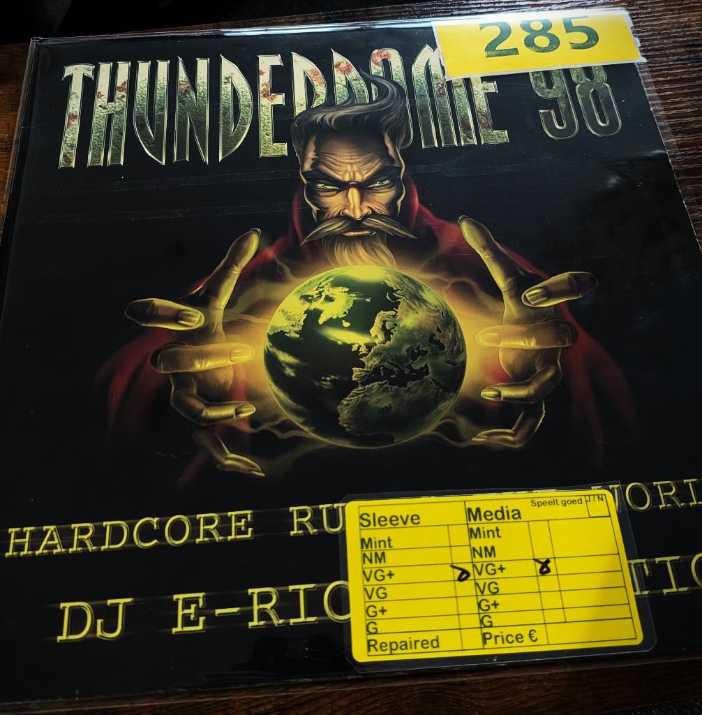 DJ E-Rick & Tactic* – Thunderdome '98, Gebruikt, 1990 - 1999, Inclusief binnenhoes, Techno of Trance