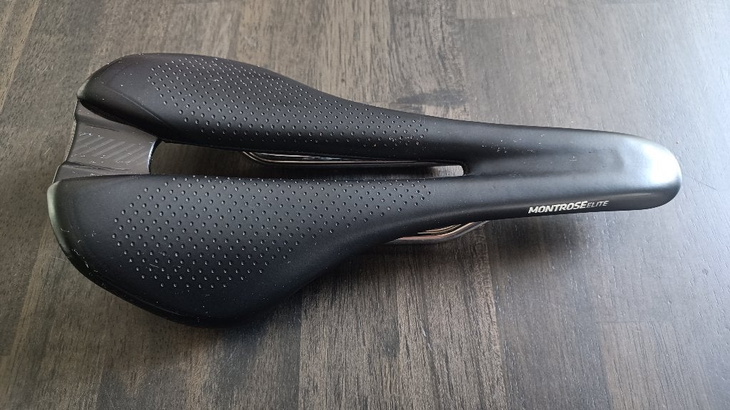 racefiets zadel Bontrager Montrose Elite, Overige merken, Gebruikt, Titanium, Racefiets