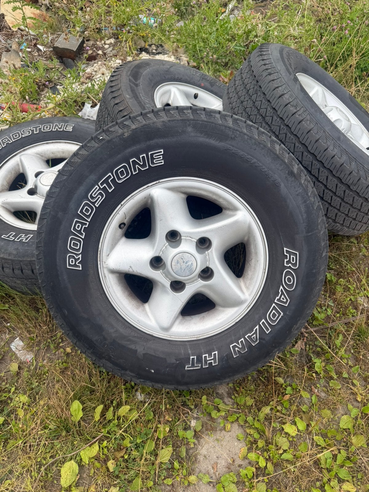 Dodge ram velgen+banden, Ophalen, 275 mm, Band(en), 20 inch