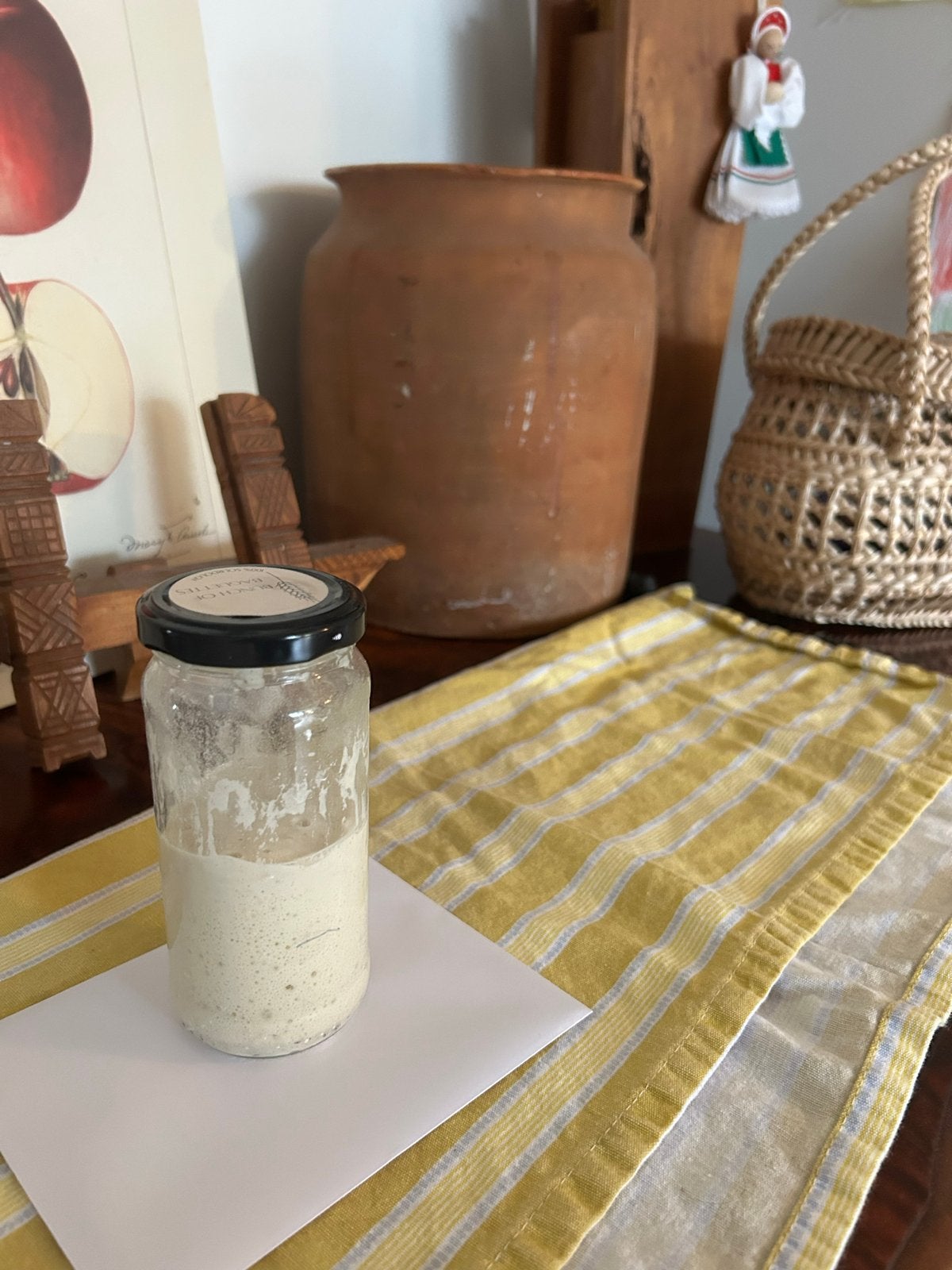 Zuurdesem starter, Ophalen