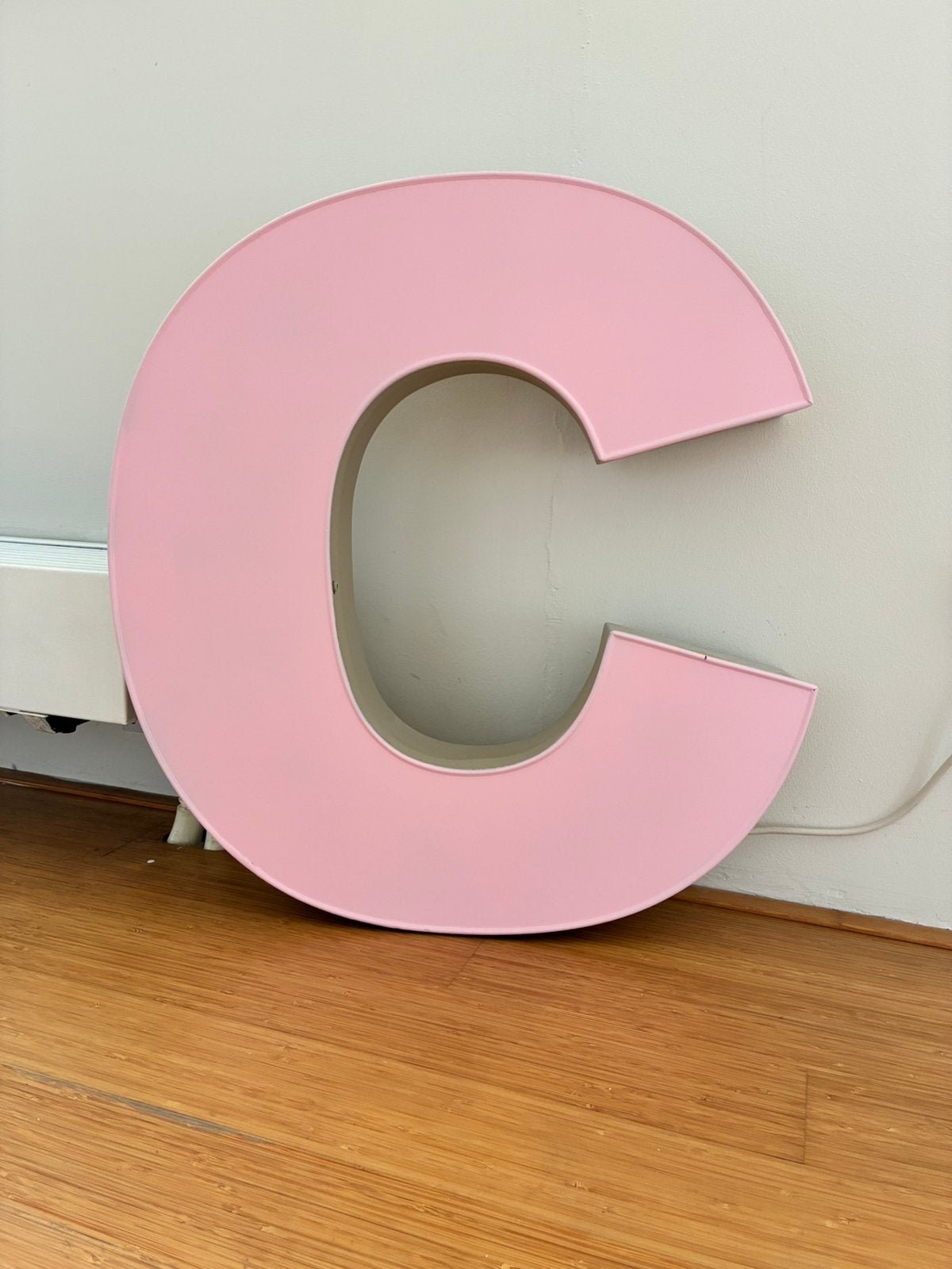 Letter lichtbak, Ophalen, Zo goed als nieuw