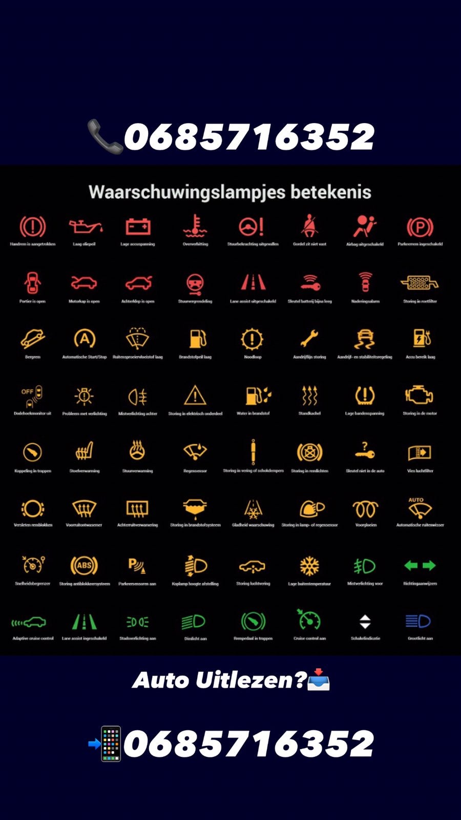 Auto Uitlezen, Auto diversen, Overige Auto diversen, Ophalen of Verzenden