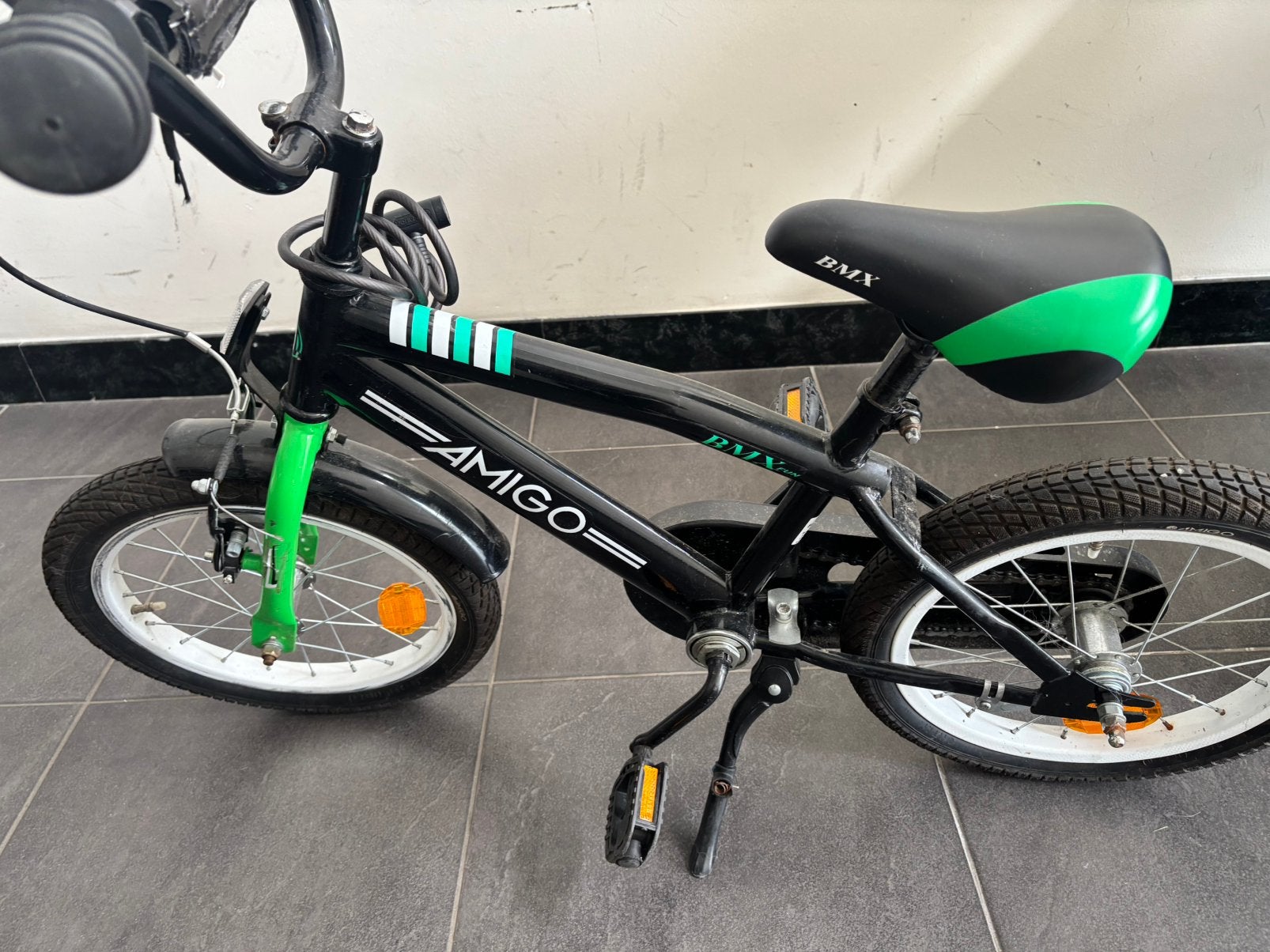 Amigo kinderfiets, Fietsen en Brommers, Ophalen, Gebruikt, Staal, Minder dan 16 inch