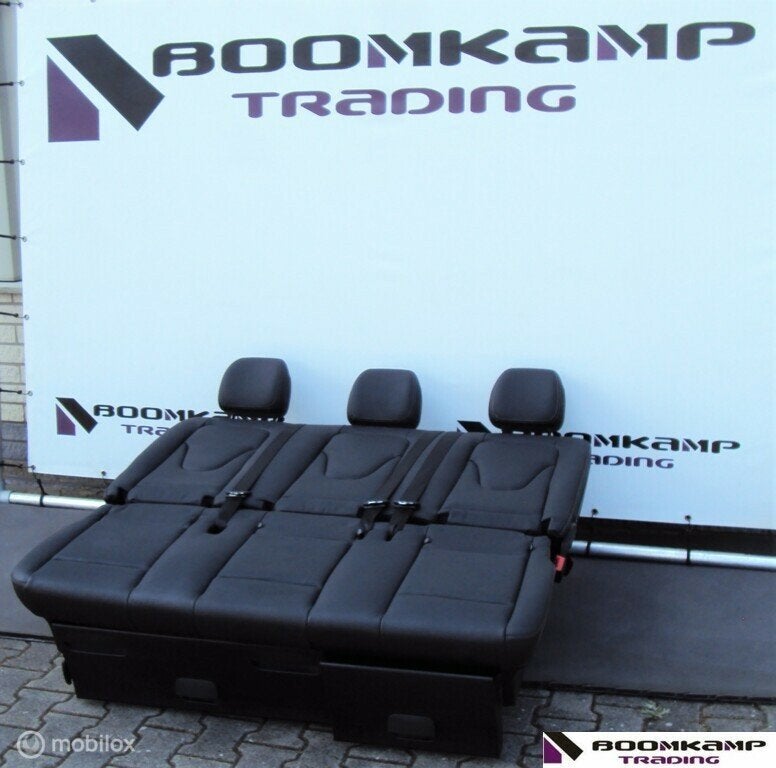 Slaapbank / bank / achterbank MB V-klasse Vito lugano leder, Auto-onderdelen, Interieur en Bekleding, Gebruikt, Mercedes-Benz
