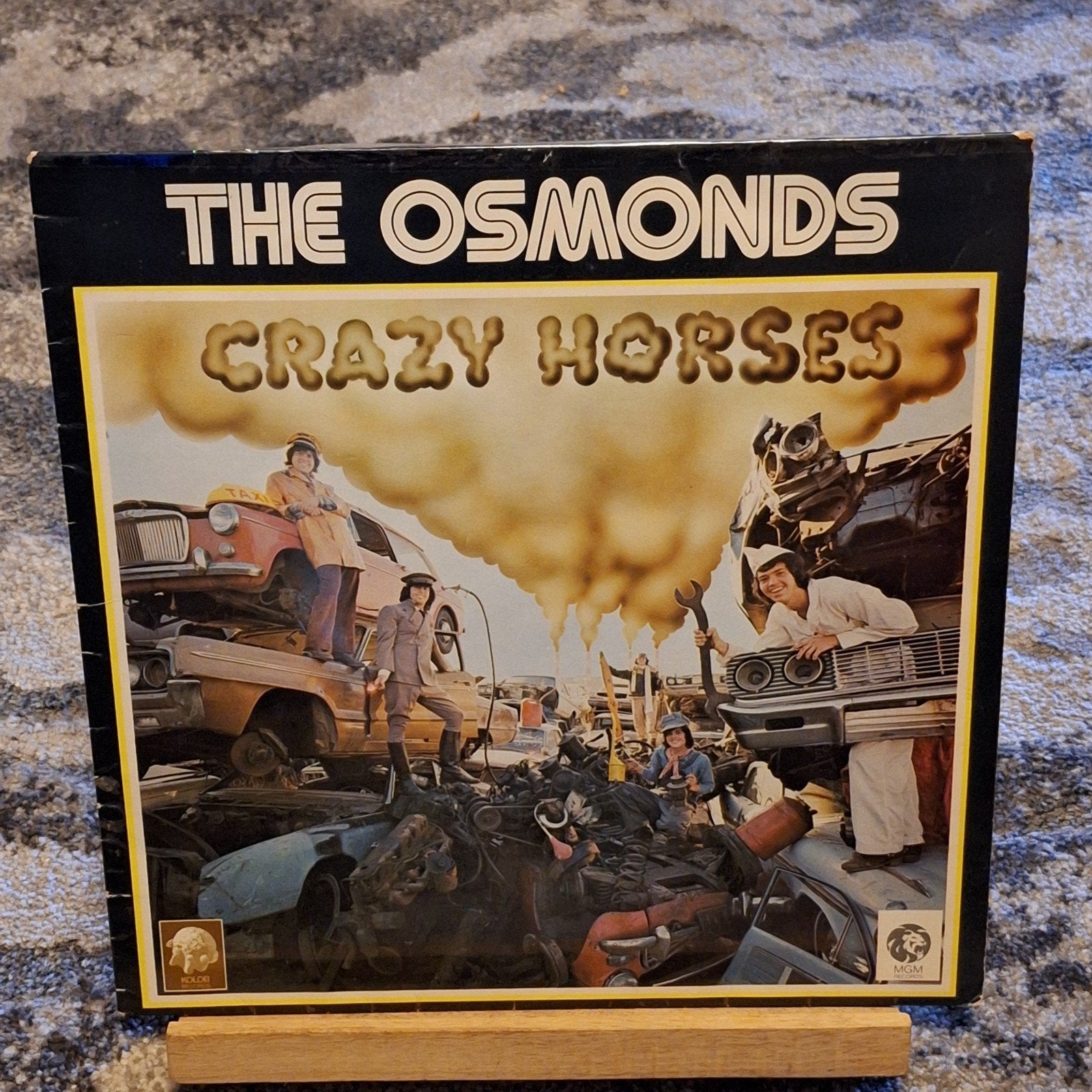 The Osmonds - Crazy Horses LP (1972) Pop Rock Vinyl, LP, Gebruikt, Pop, Ophalen of Verzenden