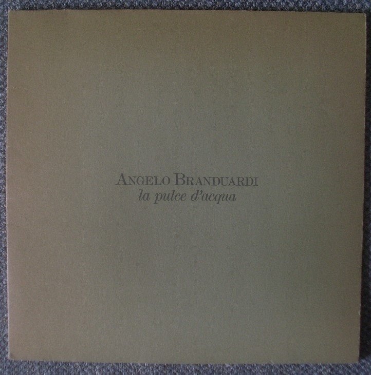 Angelo Branduardi - La Pulce d'Aqua (LP), Cd's en Dvd's, Vinyl | Rock, Singer-songwriter, Gebruikt, Ophalen of Verzenden, Gatefold hoes