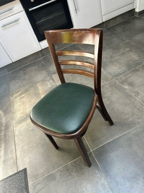 café stoelen, Huis en Inrichting, Stoelen, Ophalen, Gebruikt, Bruin, Zeer geschikt voor kantine en café,s