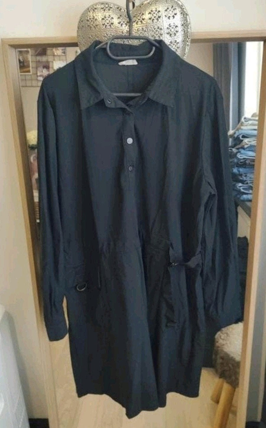 Jane luska xxl travelstof, Kleding | Dames, Jurken, Zwart, Maat 46/48 (XL) of groter, Ophalen of Verzenden, Zo goed als nieuw