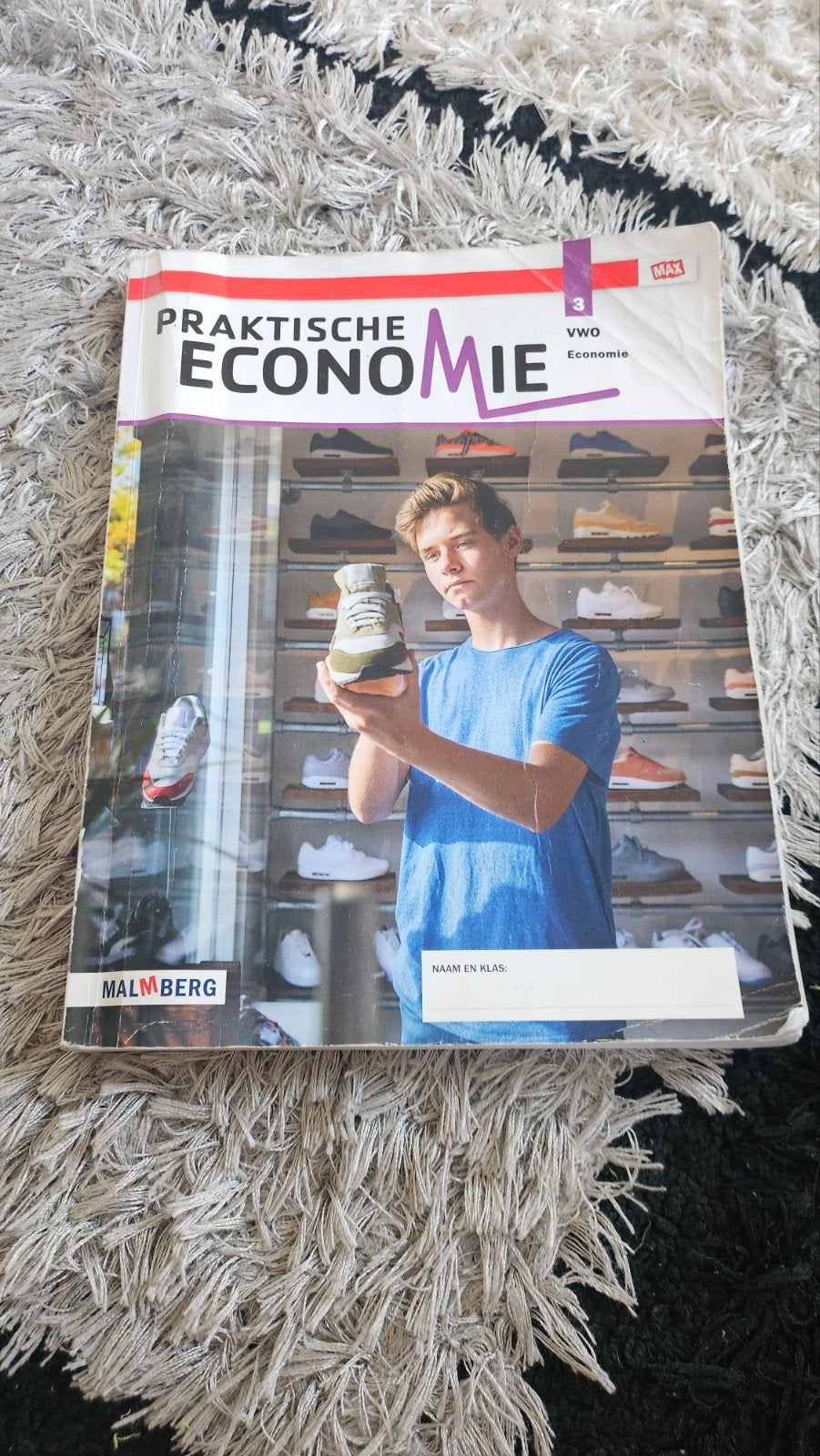 3 VWO Economie boek - Praktische Economie (Malmberg), Ophalen, Zo goed als nieuw