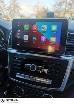 Mercedes ml W166 radio navigatie android 15 apple carplay