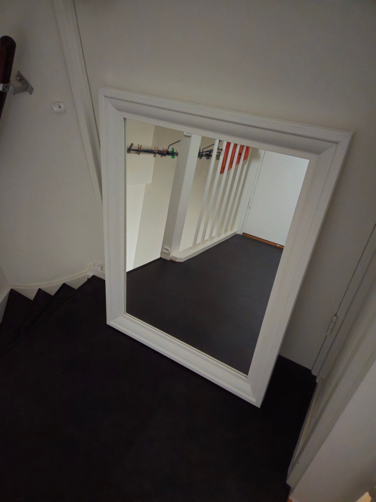 Spiegel toftbyn ikea 65x85, Huis en Inrichting, Woonaccessoires | Spiegels, Ophalen, Minder dan 50 cm, Zo goed als nieuw, Minder dan 100 cm