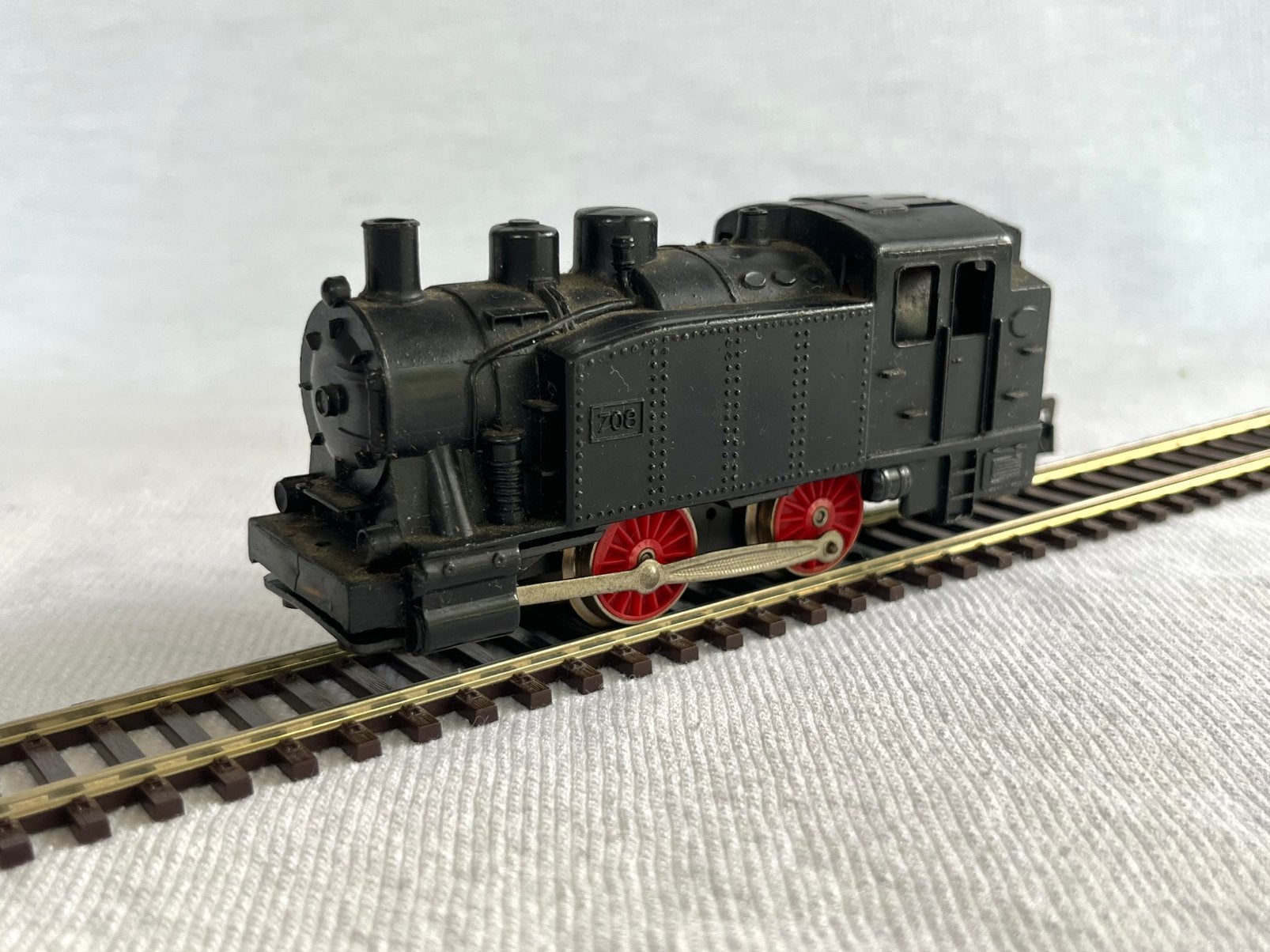 Jouef 708 Stoomlocomotief H0, Gebruikt, Jouef, Ophalen of Verzenden, Analoog