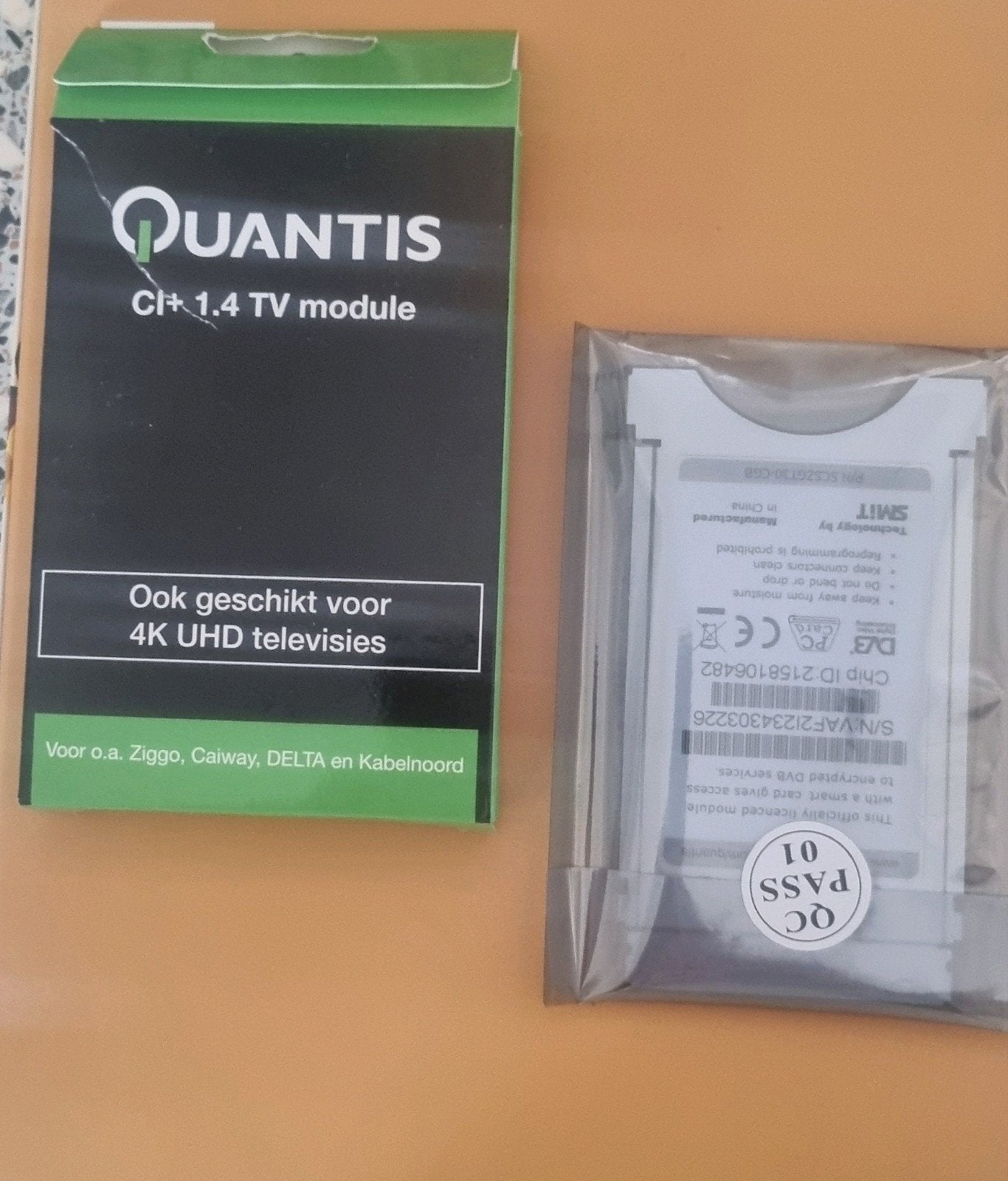 quantis ci+ tv module. ook geschikt voor 4k uhd televisies, Verzenden, Nieuw