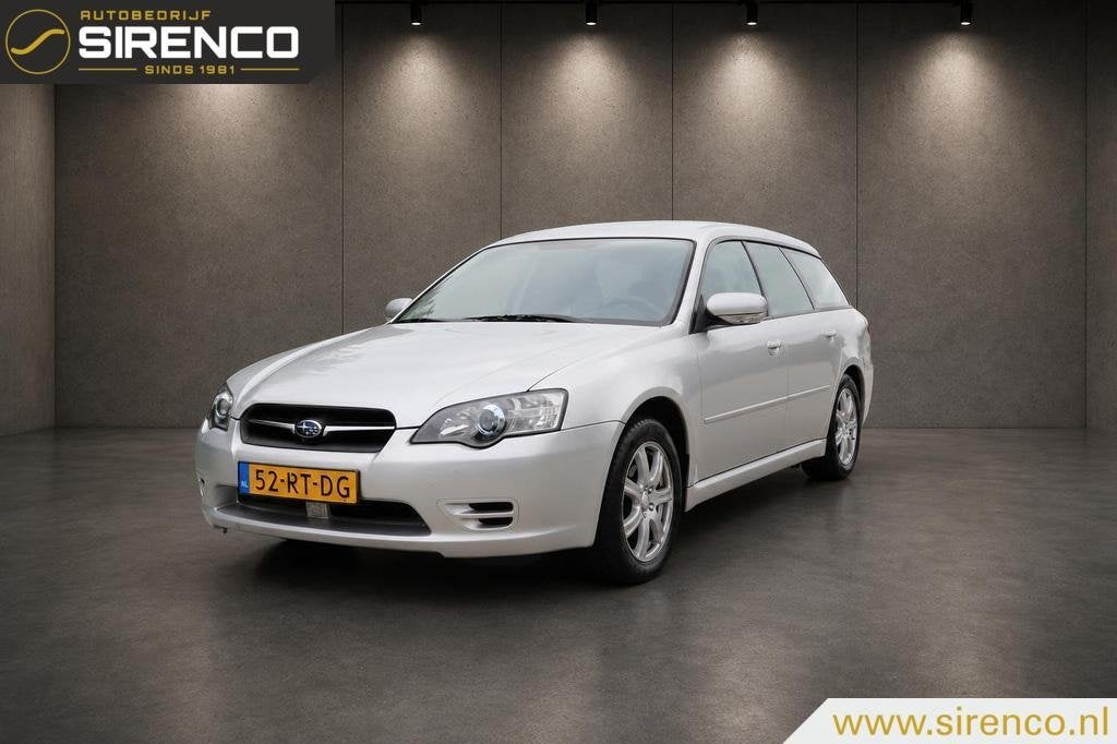Subaru Legacy Touring Wagon 2.0i 4x4 | trekhaak | climate &, Gebruikt, Zwart, 4 cilinders, Origineel Nederlands