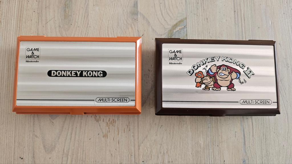 Nintendo game and watch multiscreen Donkey Kong 1 en 2 €250, Gebruikt, 1 speler, Vanaf 7 jaar, Ophalen