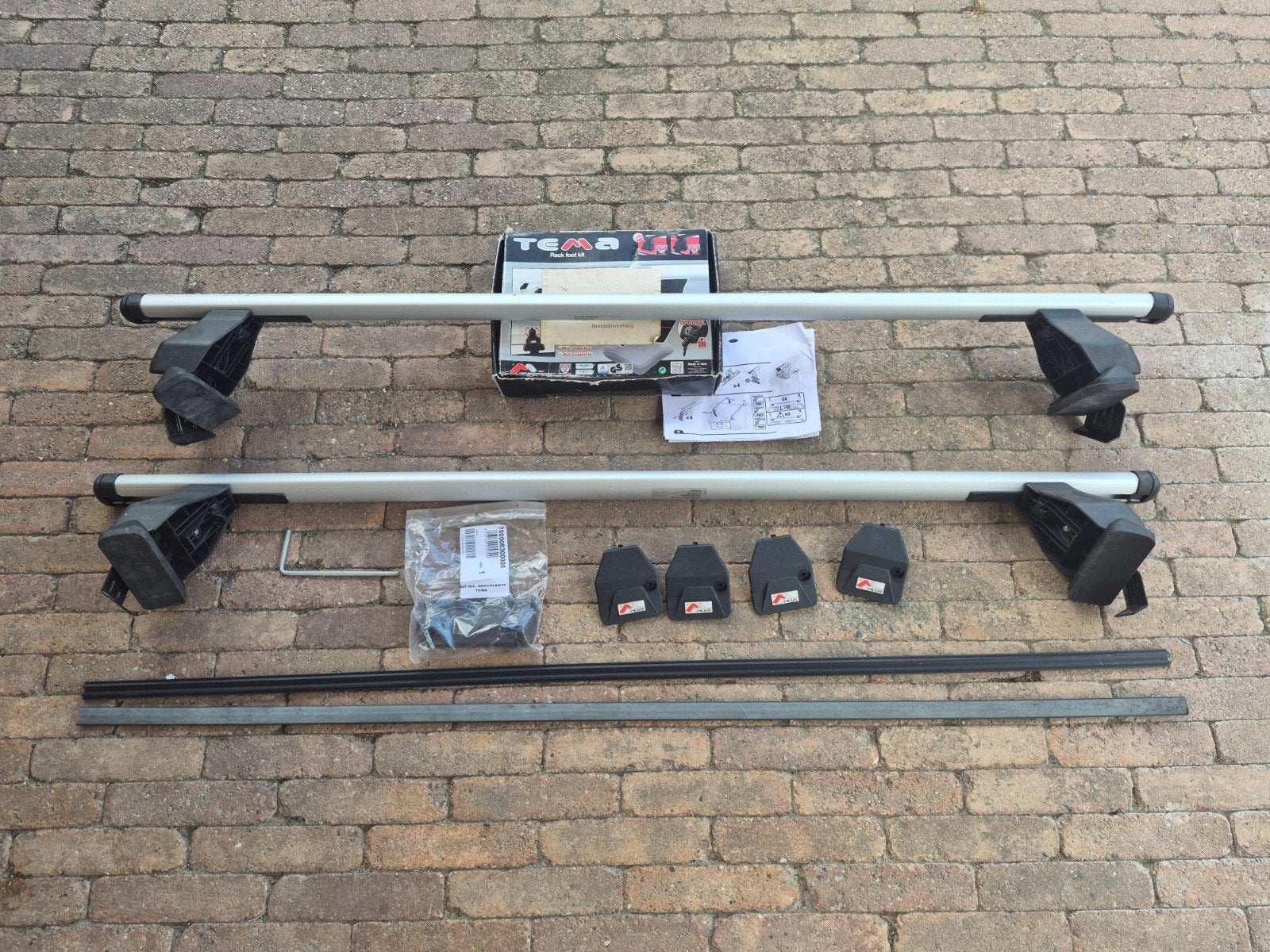 Aluminium Dakdragers (Tema) voor Volvo V50 (...03/2004), Ophalen, Gebruikt