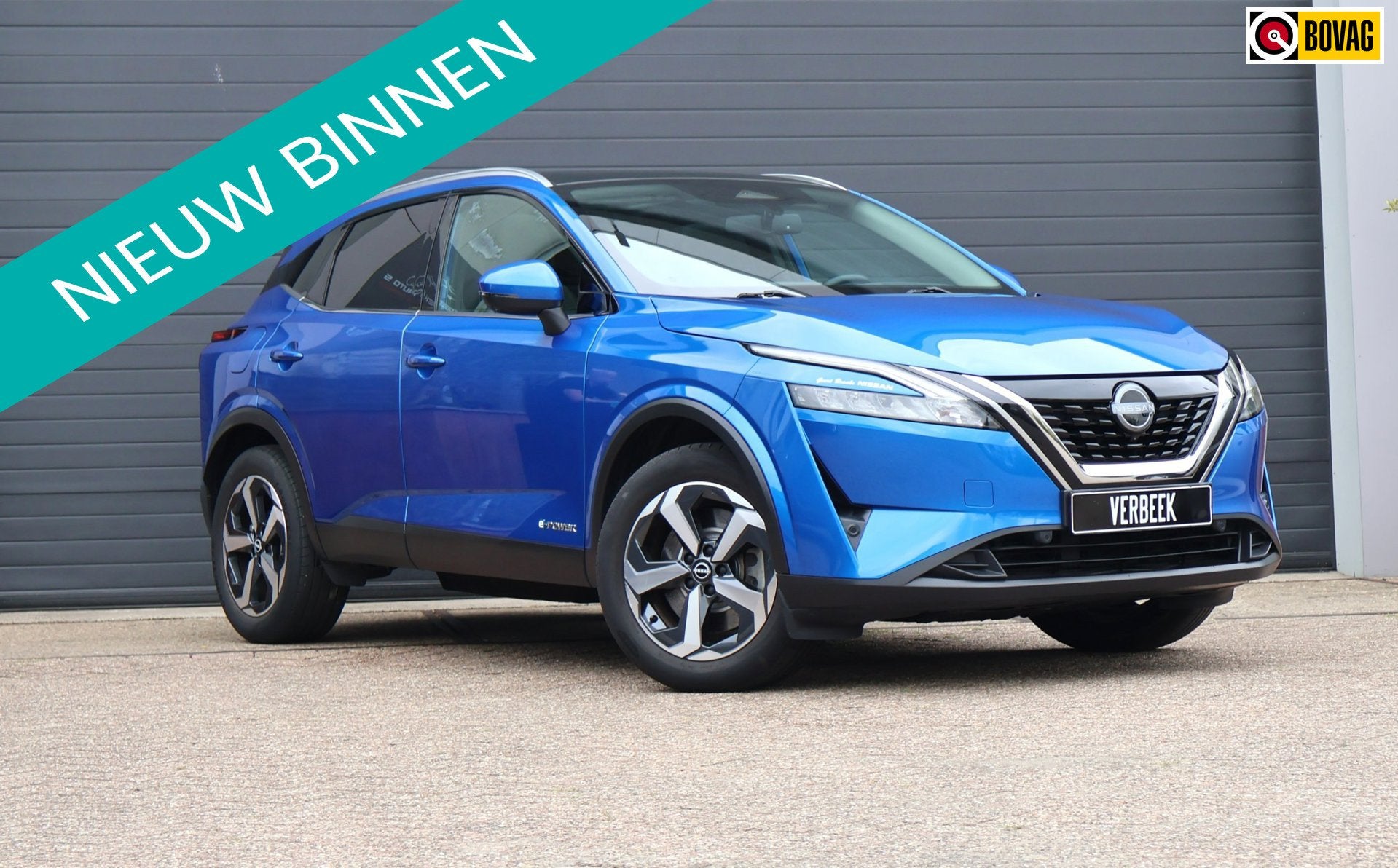 Nissan Qashqai 1.5 e-Power Business Executive Pano/360Camera, Gebruikt, Blauw, Origineel Nederlands, Bedrijf
