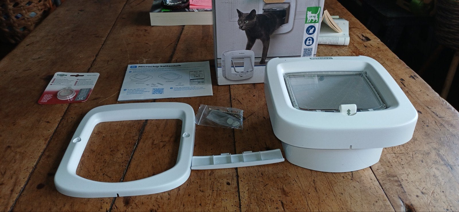 Nieuw microchip kattenluik, Ophalen of Verzenden, Nieuw