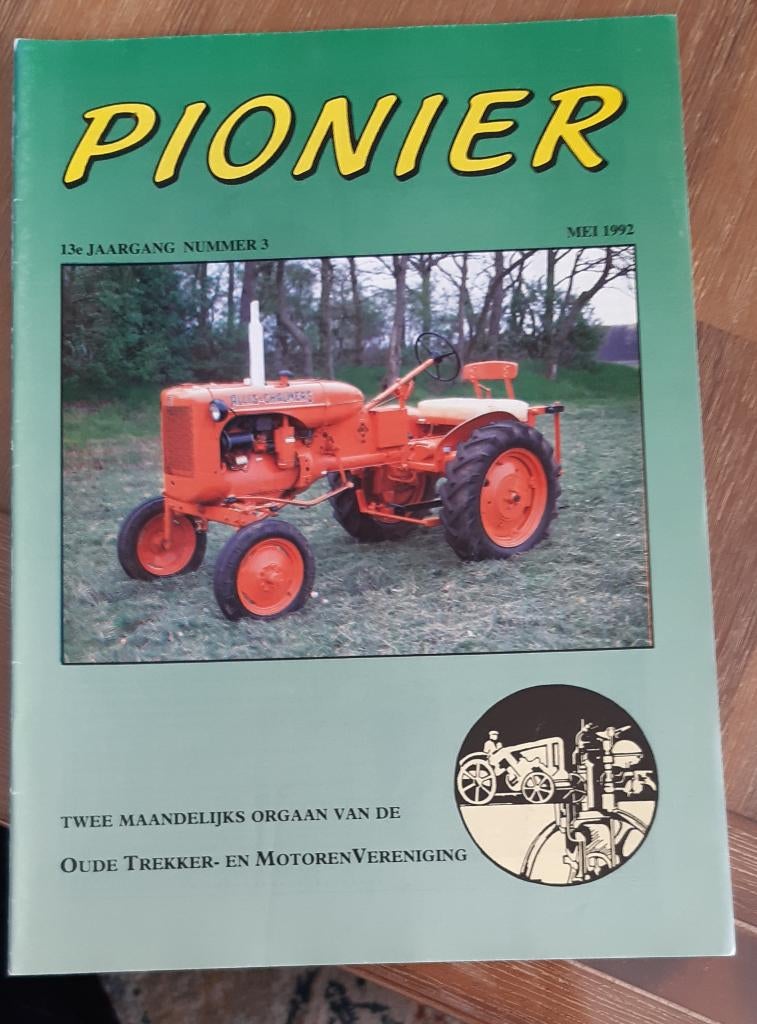 PIONIER TRACKTOR BLAD. NR 3 . MEI 1992., Ophalen of Verzenden, Nieuw