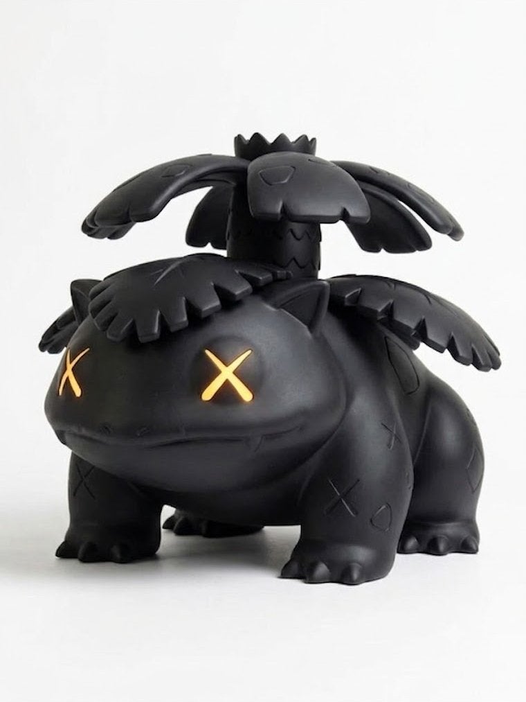 KAWS x Venusaur Figuur - Zeldzaam Verzamelobject, Verzamelen, Poppetjes en Figuurtjes, D, C, Nieuw, Ophalen of Verzenden
