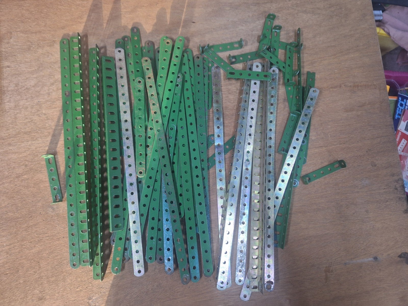 Grote partij Meccano 14 kg, Ophalen