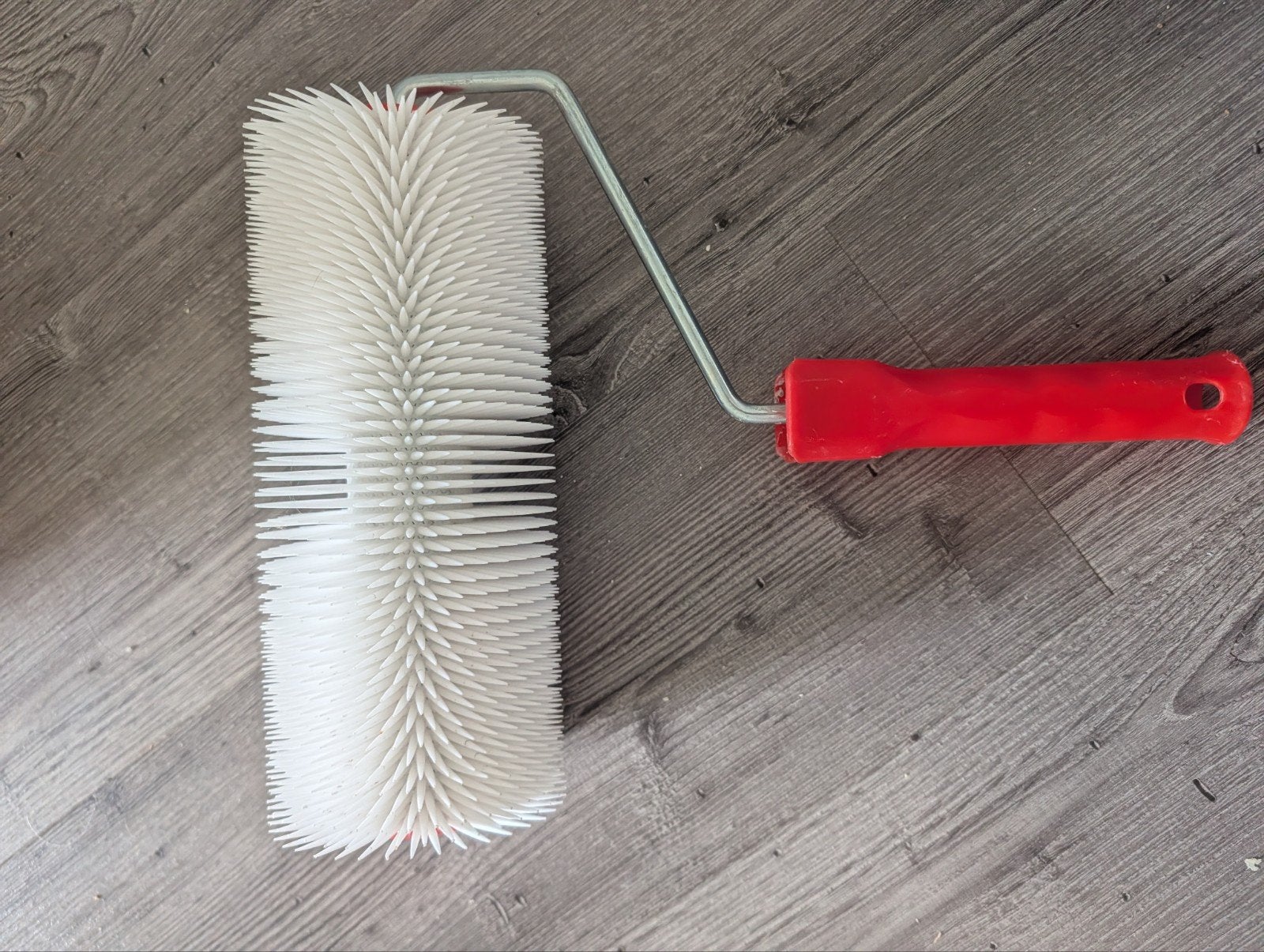 Prikroller 25 cm voor egaline of gietvloer, Ophalen of Verzenden, Zo goed als nieuw, Overige typen