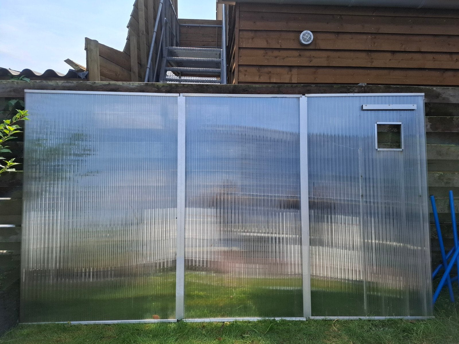 Winterkap t.b.v. vijver van Polycarbonaat, Tuin en Terras, Vijvers, Ophalen, Gebruikt
