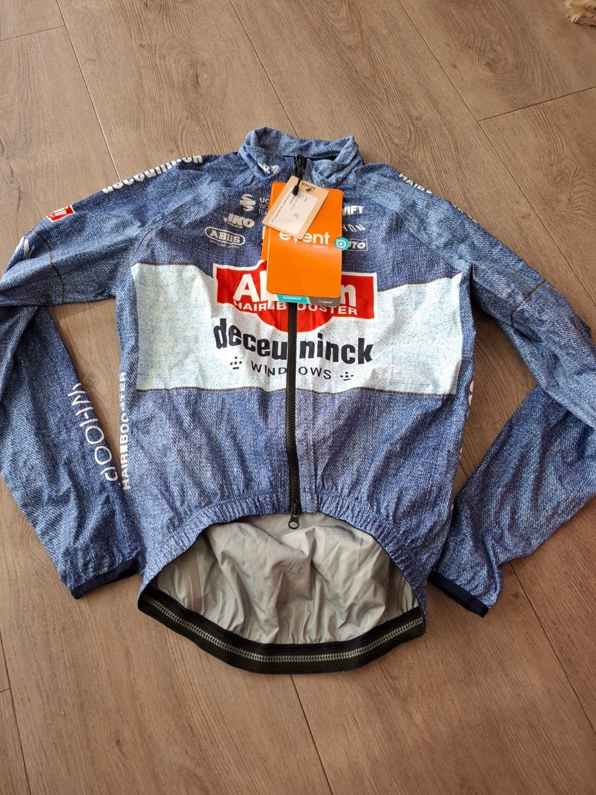 Alpecin deceuninck regenjack nieuw maat xs heren, XS, Heren, Nieuw, Ophalen of Verzenden