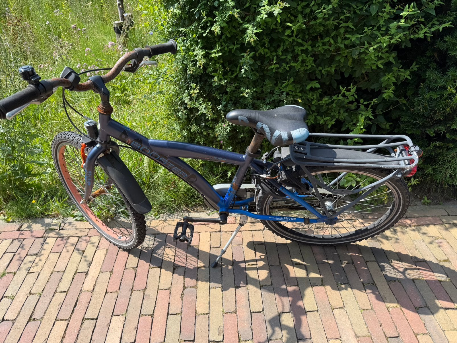 Loekie Booster 22 inch, Fietsen en Brommers, Fietsen | Jongens, Ophalen, Terugtraprem, 22 inch, Gebruikt
