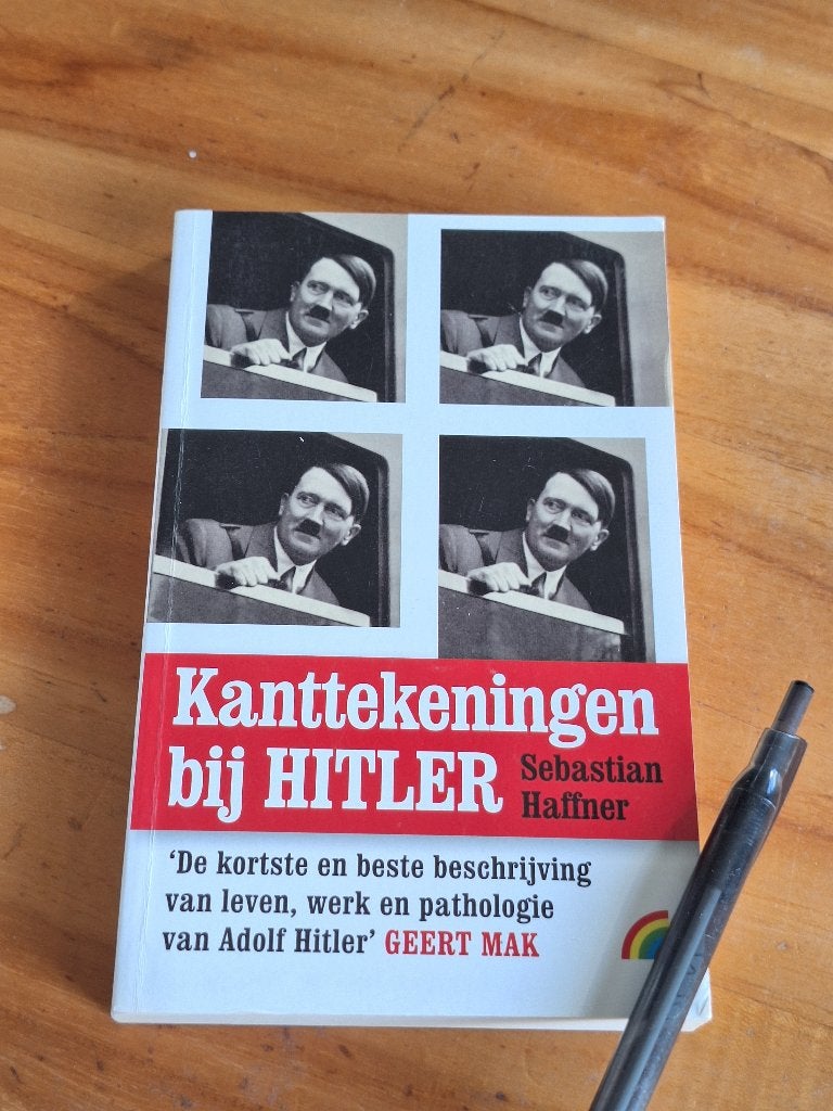 Kanttekeningen bij Hitler - Sebastian Haffner, Sebastian Haffner, Ophalen of Verzenden, Algemeen, Tweede Wereldoorlog