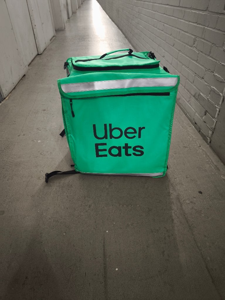 Uber eats Tas, Sieraden, Tassen en Uiterlijk, Tassen | Rugtassen, Ophalen, Zo goed als nieuw, Overige merken