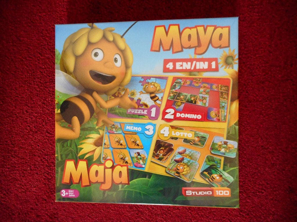 4 spellen memory lotto domino puzzel Nieuw, Ophalen of Verzenden, Nieuw, Knutselen