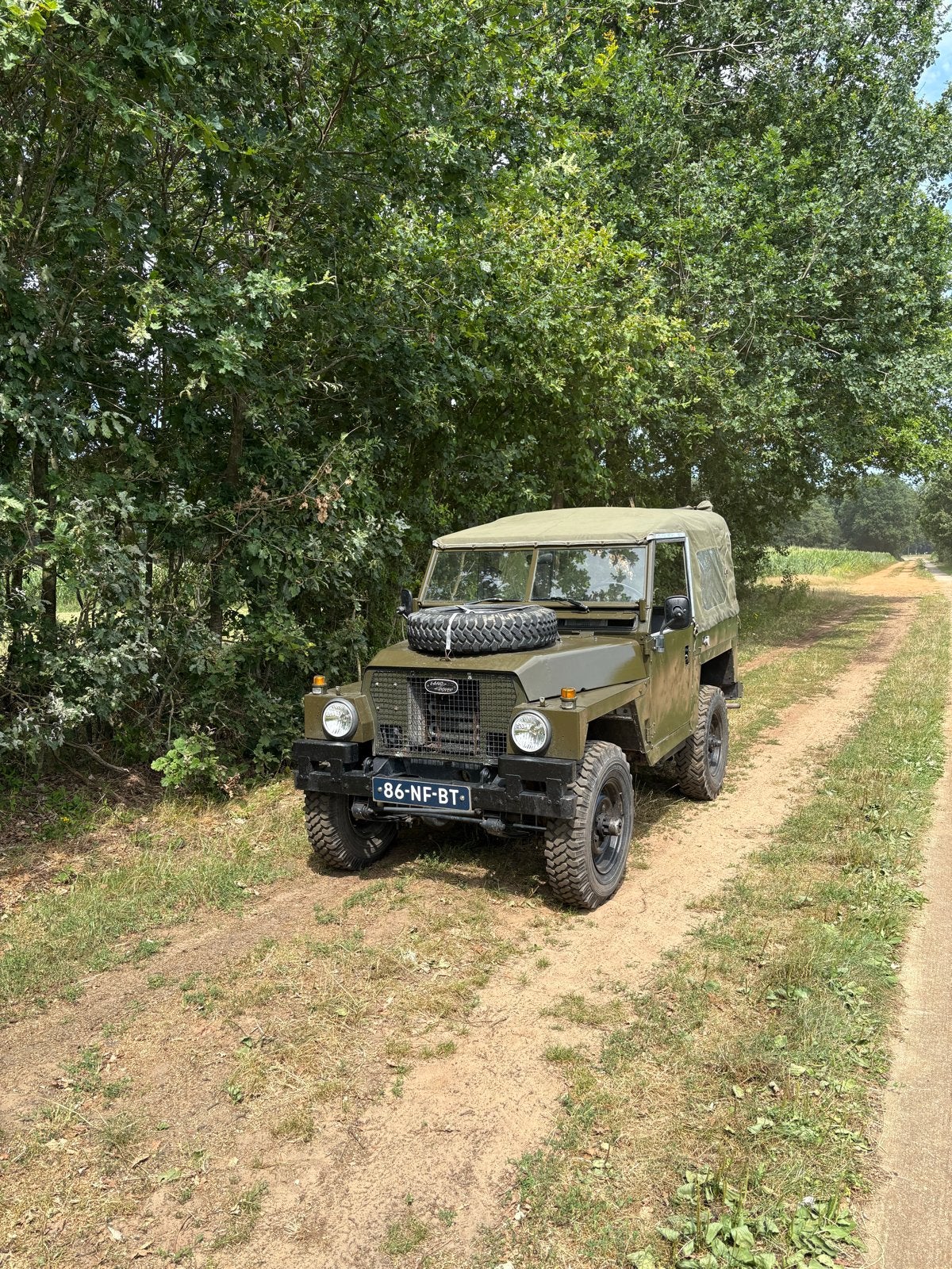 Land Rover series 3 88 lightweight 1978, Auto's, Land Rover, Particulier, Series, Diesel, SUV of Terreinwagen, Handgeschakeld