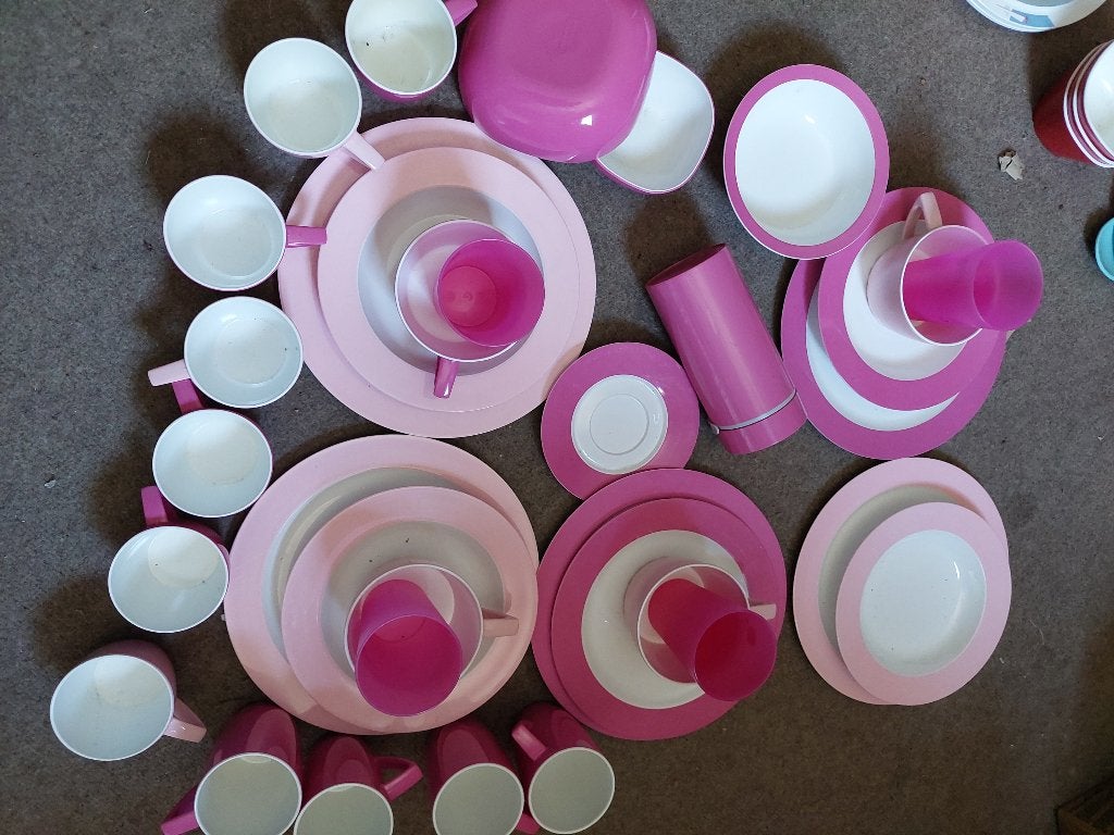 camping servies mepal, Ophalen of Verzenden, Gebruikt