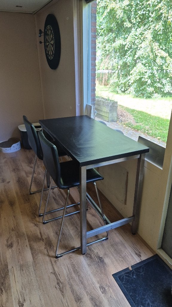 Bartafel met 2 krukken (zsm ophalen), Ophalen, Gebruikt
