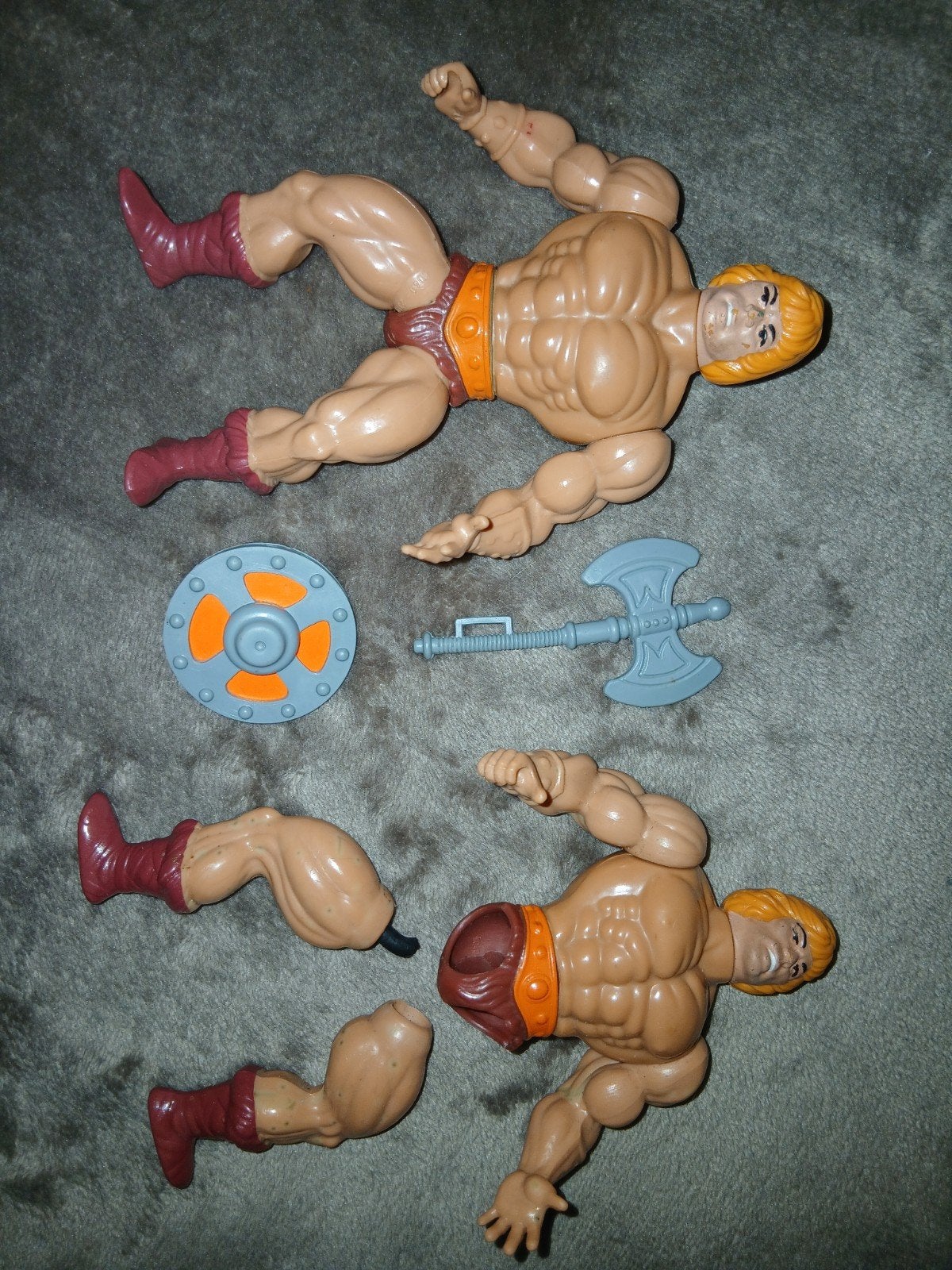 Vintage He-Man actiefiguur - Masters of the Universe, Ophalen of Verzenden, Gebruikt