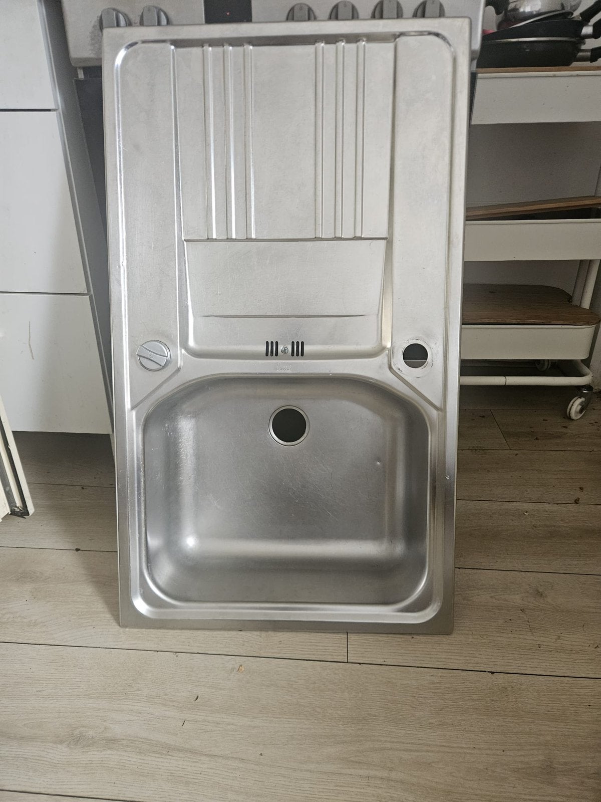 Te koop gootsteen, Zo goed als nieuw, Minder dan 100 cm, 25 tot 50 cm, 50 tot 100 cm