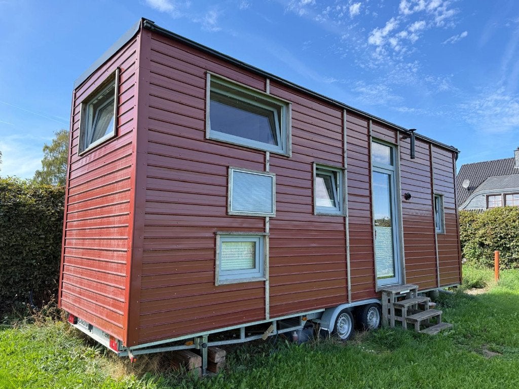 Tiny House for Sale – Mobile, Off-Grid Capable, 2 Bedrooms, Caravans en Kamperen, Ophalen, Zo goed als nieuw
