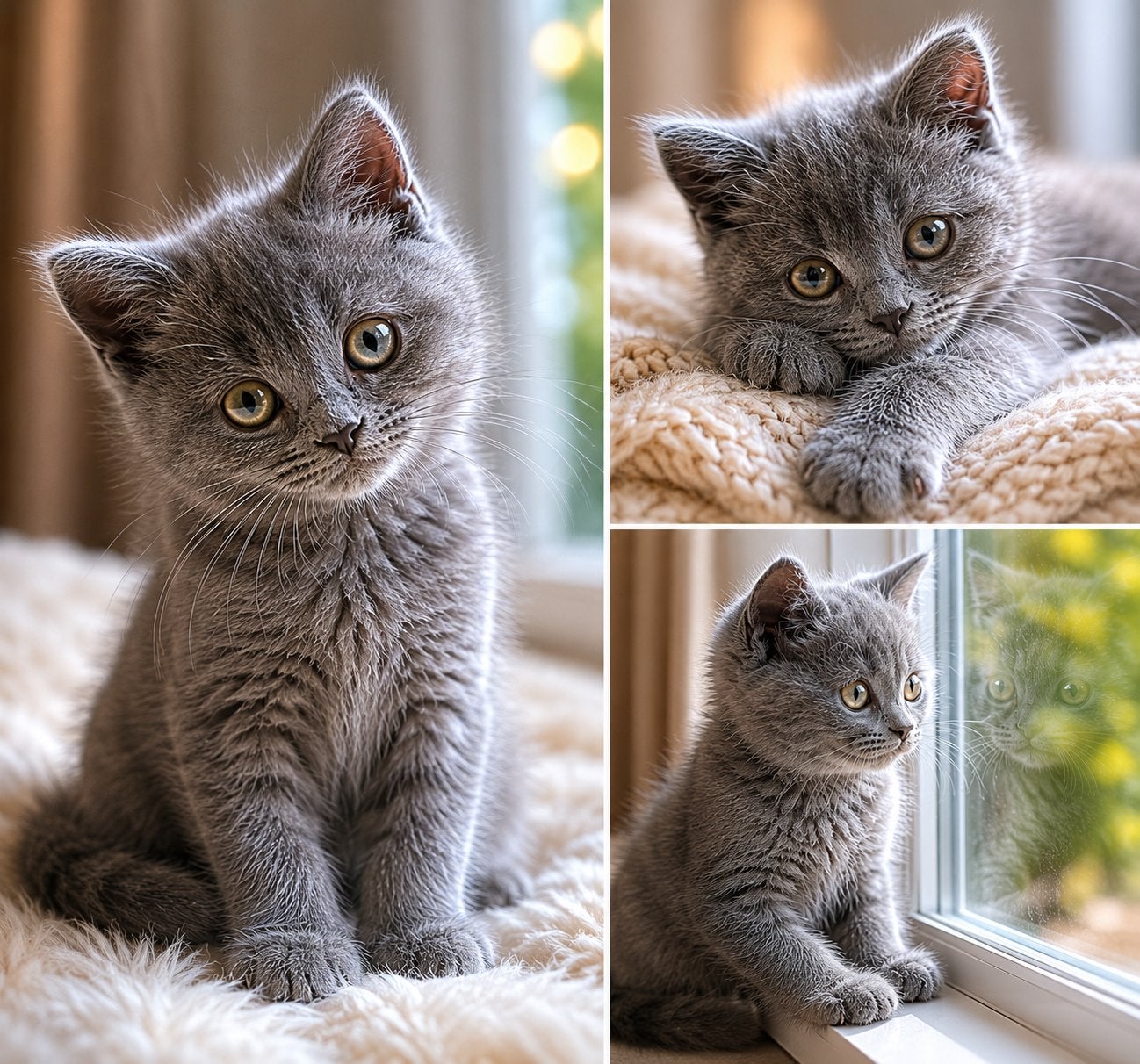 Britse Korthaar kitten te koop, Kater, Kortharig, 0 tot 2 jaar