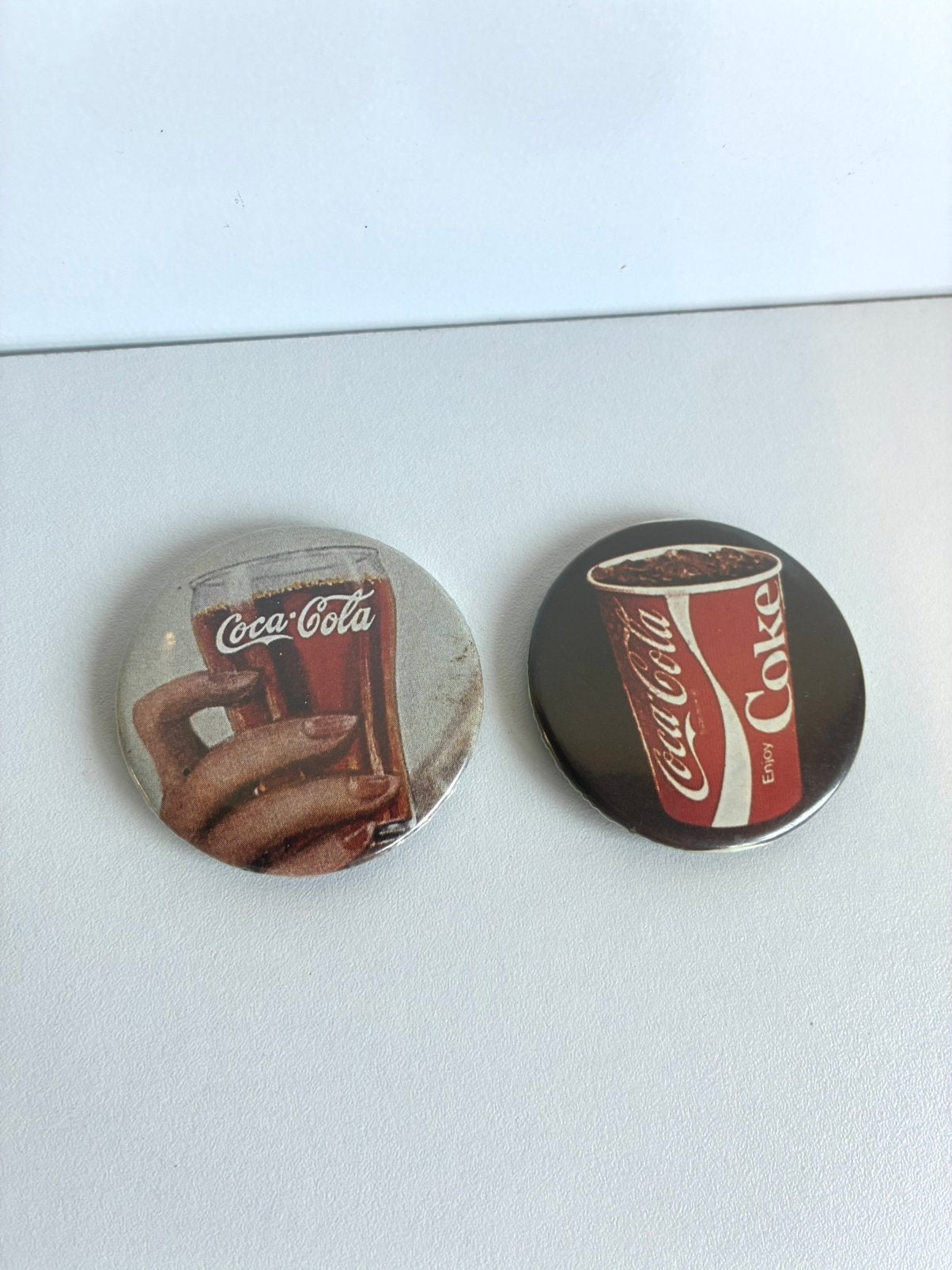 Prachtige buttons van Dranken Coca Cola, Verzamelen, Speldjes, Pins en Buttons, Ophalen of Verzenden, Zo goed als nieuw, Overige onderwerpen